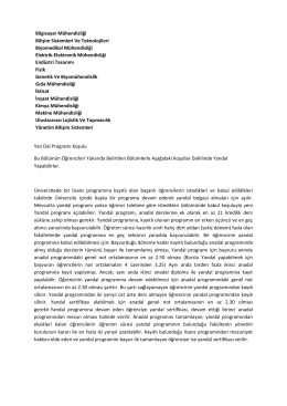 Bilgisayar Mühendisliği Bilişim Sistemleri Ve Teknolojileri