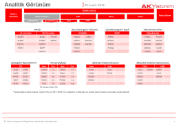 D&ouml;viz - Ak Yatırım