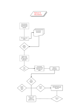 Diploma İş Akış Şeması