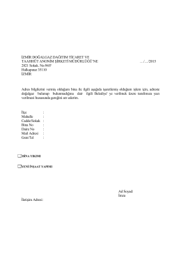 2015 2821 Sokak. No:94/F