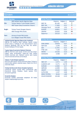 Gündem - Ekspres Forex