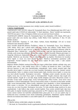 (İİK m.126) (*) İlgililer tabirine irtifak hakkı sahipleri de