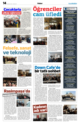 Felsefe, sanat - Gazete Kadıköy
