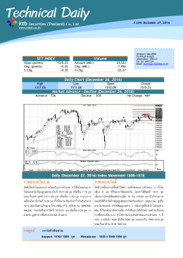 Technical Daily