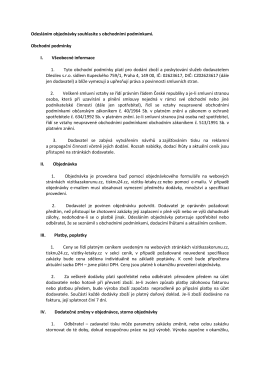 Odesláním objednávky souhlasíte s obchodními podmínkami