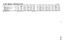 181 Nýřany - Heřmanova Huť 181