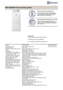 Technick&eacute; specifikace