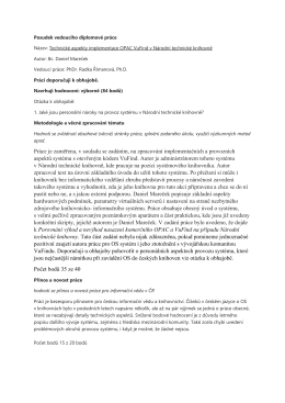 - Informačn&iacute; syst&eacute;m