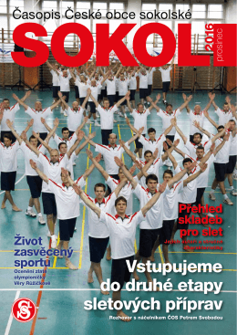 Vstupujeme do druhé etapy sletových příprav