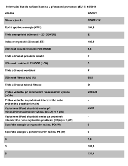 Informační list - DobreElektro.cz