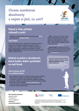 Chcete zaměstnat absolventy a nejste si jisti, co um&iacute;?