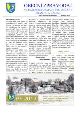 zpravodaj prosinec 2016