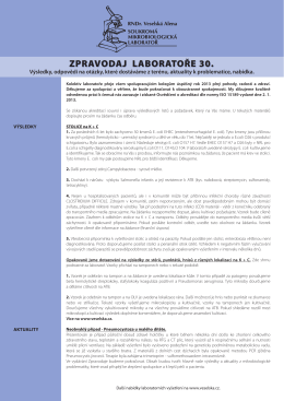 Zpravodaj č.30 - RNDr.Veselská Alena