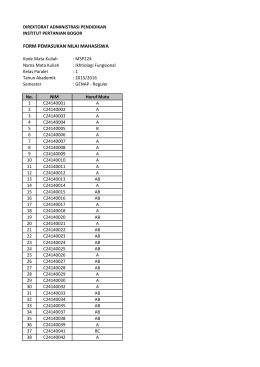 Ikhtiologi Fungsional