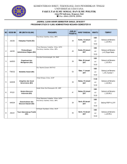 AN 3.xlsm - FISIP - Universitas Udayana