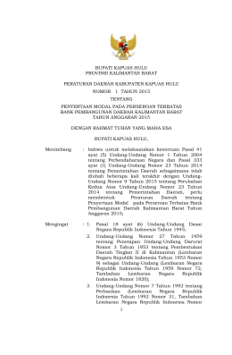 - BPK Perwakilan Provinsi Kalimantan Barat