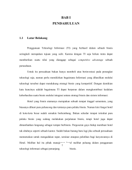 BAB I - Library Binus