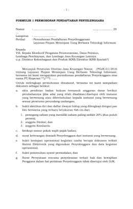 20 Lampiran - Otoritas Jasa Keuangan