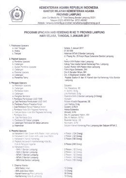 lal le-:::al - Kanwil Kementerian Agama Prov Lampung