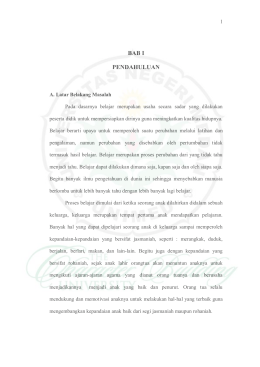 BAB I PENDAHULUAN