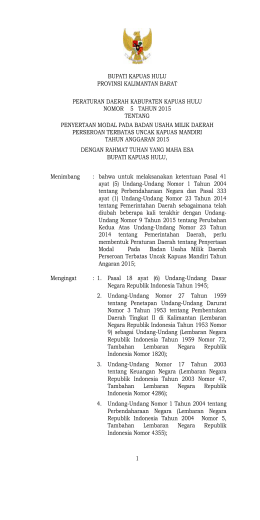 - BPK Perwakilan Provinsi Kalimantan Barat