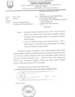 - Dinas Pendidikan Kota Semarang