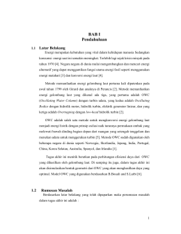 BAB I Pendahuluan