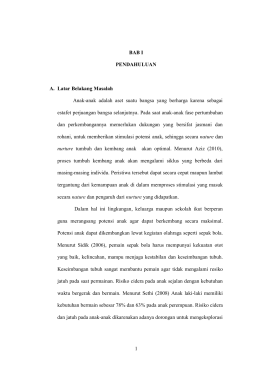 1 BAB I PENDAHULUAN A. Latar Belakang Masalah Anak