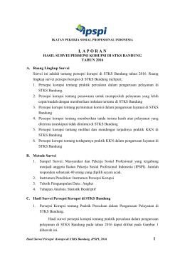1 laporan - STKS Bandung