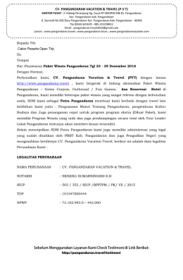 Tgl 23 - 25 Desember 2016