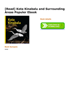 [Read] Kota Kinabalu and Surrounding Areas Populer Ebook