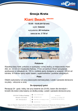 Kiani Beach - Skonto.net.pl