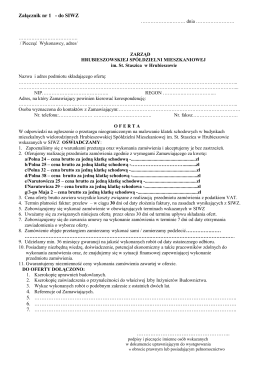 Załącznik nr 1 - hsm
