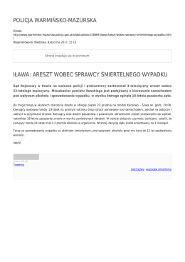 Generuj PDF - Policja Warmińsko