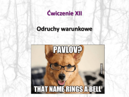 Odruchy bezwarunkowe