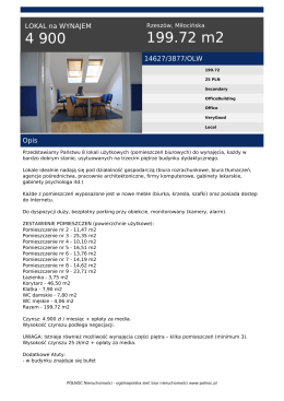 Wydruk oferty PDF - P&Oacute;ŁNOC Nieruchomości