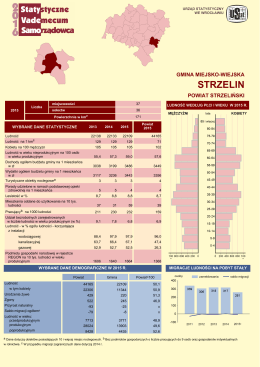 strzelin - Gł&oacute;wny Urząd Statystyczny