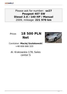 Print offer - Autoauto.pl