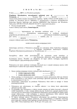 wzr umowy 2017- kosztorys. bez niczego HJW