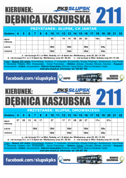 słupsk >> dębnica kaszubska