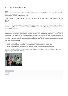 Generuj PDF - Policja Podkarpacka