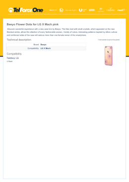 Beeyo Flower Dots for LG X Mach pink