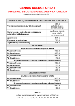 Załącznik nr 1