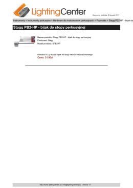 Stagg PB2-HP - bijak do stopy perkusyjnej