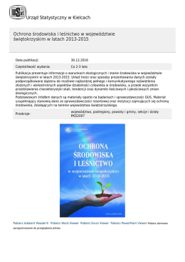 pobierz stronę jako plik pdf - Urząd Statystyczny w Kielcach