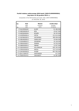 wg stanu na 30 grudnia 2016 r.