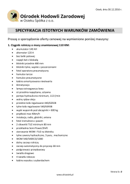 Kliknij tutaj, aby pobrać Specyfikację Istotnych