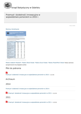 pobierz stronę jako plik pdf - Urząd Statystyczny w Gdańsku