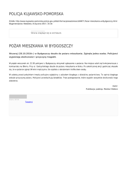 Generuj PDF - Policja Kujawsko