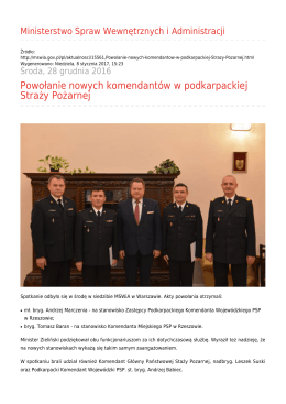 Generuj PDF - Ministerstwo Spraw Wewnętrznych i Administracji